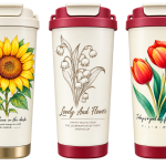 Printed Artisctic Tumbler
