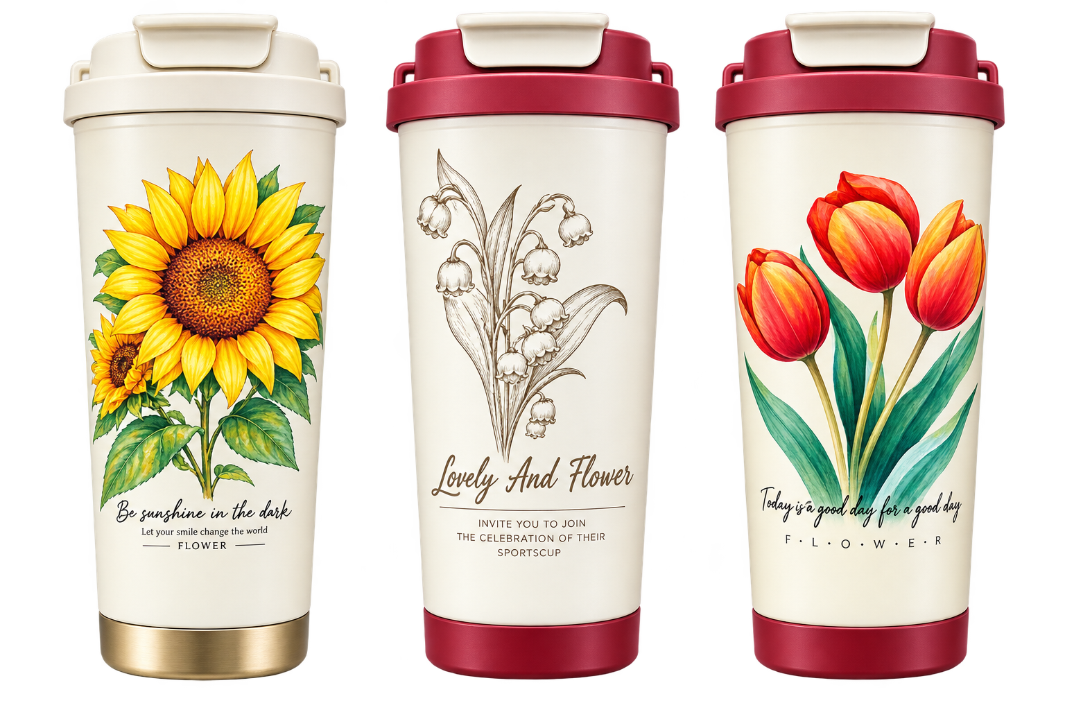 Printed Artisctic Tumbler